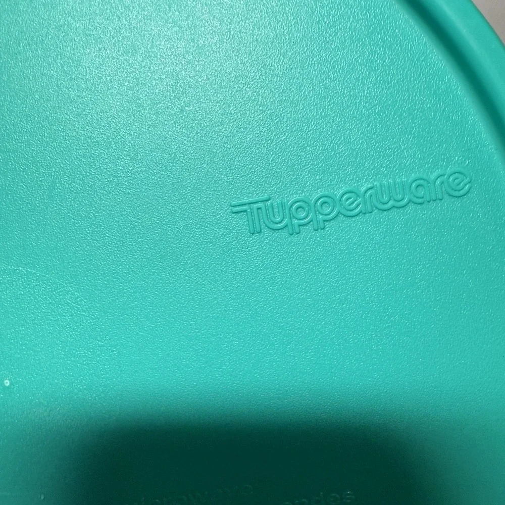 Tupperware blue green